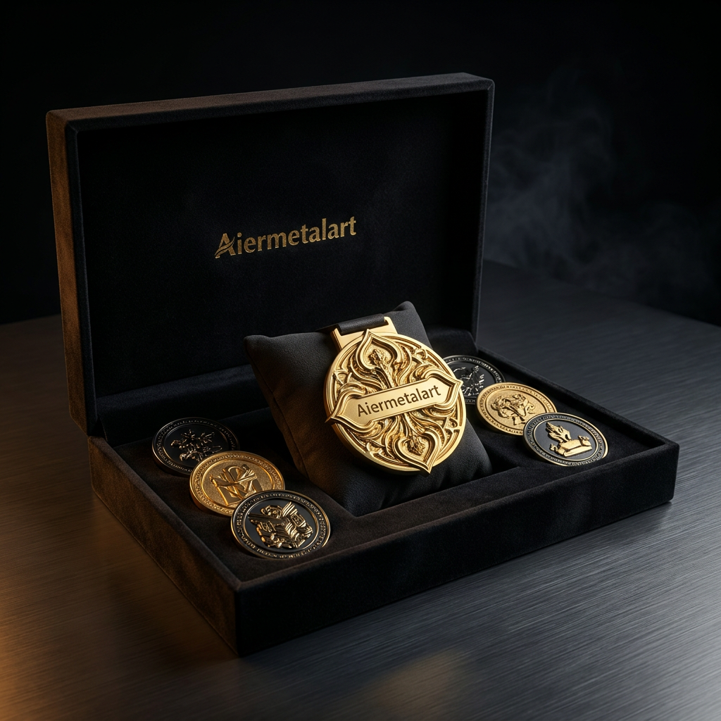 Premium metal craft presentation box