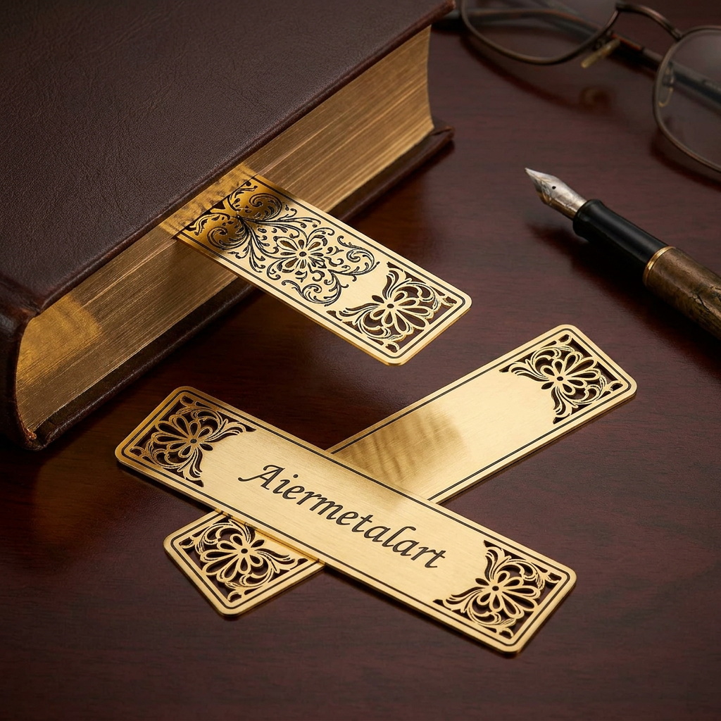 Metal bookmarks